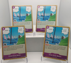 Slow-Slow Beam Playset - OP07-075 x4 - 500 Years in the Future - One Piece TCG - Image 1