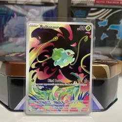 Bulbasaur - 133/132 - ME01: Mega Evolution (MEG) illustration rare pokemon card - Image 1