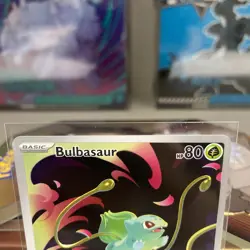 Bulbasaur - 133/132 - ME01: Mega Evolution (MEG) illustration rare pokemon card - Image 2