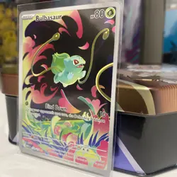Bulbasaur - 133/132 - ME01: Mega Evolution (MEG) illustration rare pokemon card - Image 4