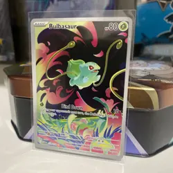 Bulbasaur - 133/132 - ME01: Mega Evolution (MEG) illustration rare pokemon card - Image 5