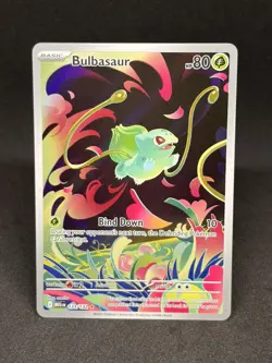 Bulbasaur - 133/132 - ME01: Mega Evolution (MEG) illustration rare pokemon card - Image 1