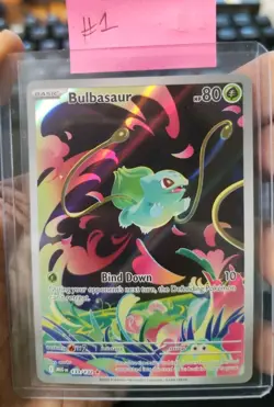 Pokemon: Bulbasaur 133/132 NM Holofoil MEG ME01: Mega Evolution | No Stamp - Image 1