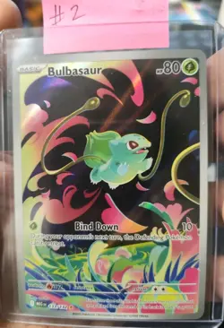 Pokemon: Bulbasaur 133/132 NM Holofoil MEG ME01: Mega Evolution | No Stamp - Image 3