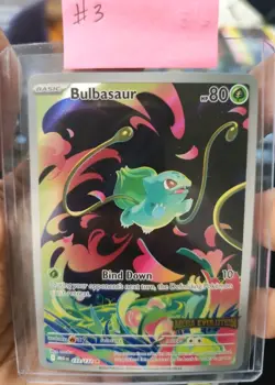 Pokemon: Bulbasaur 133/132 NM Holofoil MEG ME01: Mega Evolution | Stamped - Image 3