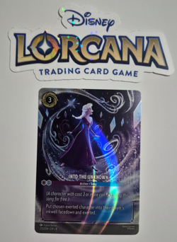 Disney Lorcana Reign of Jafar RoJ Enchanted Into the Unknown English Rare - Image 1