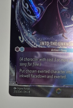 Disney Lorcana Reign of Jafar RoJ Enchanted Into the Unknown English Rare - Image 4