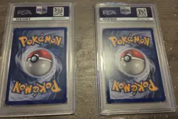 1999 pokemon base set psa 10 english Machop + Machoke - Image 2