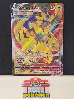 Pokemon TCG Zeraora VMAX Crown Zenith 054/159 Holo Ultra Rare NM/MT - Image 1