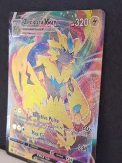 Pokemon TCG Zeraora VMAX Crown Zenith 054/159 Holo Ultra Rare NM/MT - Image 3
