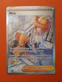 Pokemon Scarlet & Violet Paradox Rift Mela 254/182 Special Illustration Rare - Image 1