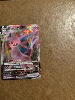 Chinese Espeon VMAX 059/332 RRR Hyper Holo Full Art Pokemon Card Eeveelution Ult - Image 3