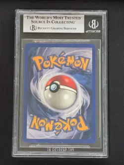 BGS 8 Pokemon Breeder Reverse Holo Legendary Collection 2002 Pokemon Card #102 - Image 2