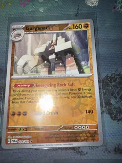 3x Pokemon Shiny Cards Garganacl 104/182, Ting-lu 109/182 And Mienfoo 096/182 - Image 2