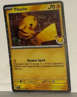 Pikachu 51/162 2026 Pokemon Day 30th Anniversary Promo PACK FRESH NM/M Fast Ship - Image 2