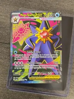 Mega Starmie EX 102/088 Perfect Order Ultra Rare Pokemon TCG NM/M - Image 1
