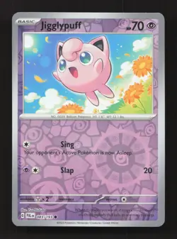 Jigglypuff 083/193 Common Paldea Evolved Pokemon Reverse Holo Near Mint - Image 1