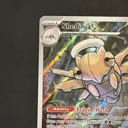 Shedinja 144/132 Illustration Rare Mega Evolution Pokemon Near Mint - Image 2