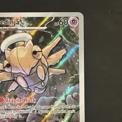 Shedinja 144/132 Illustration Rare Mega Evolution Pokemon Near Mint - Image 3