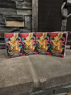 Pokemon Ascended Heroes Booster Bundle Lot Of 4 Boxes New Sealed Ready To Ship - Image 1