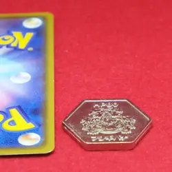 Venusaur Pokemon Coin Medal HP80 Silver Rare Japanese Tomy Nintendo Japan F/S - Image 3