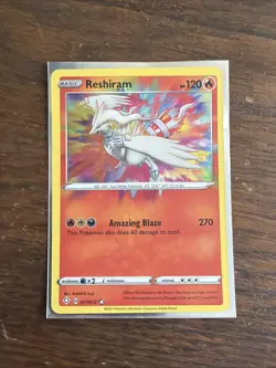 Pokemon TCG - Reshiram 017/072 Amazing Rare Shining Fates - 902 - Image 1