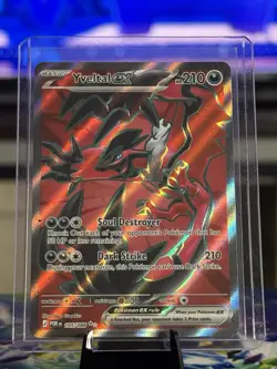 Yveltal ex 105/088 Ultra Rare Perfect Order Holo Near Mint - Image 1