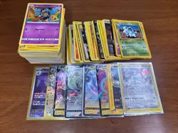 1.0lbs Of Pokemon Unsorted Collection , EX, V, Vintage, Skyridge, Full Arts - Image 1