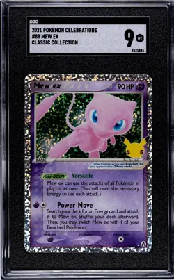 Pokemon Sword & Shield Celebrations Classic Collection #88 Mew ex SGC 9 - Image 1