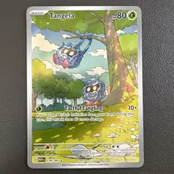 Pokemon Tangela Sv: Scarlet & Violet 151 Illustration Rare Holo 178/165 NM - Image 1