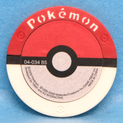 Bulbasaur Pokemon Battrio Coin 04-034 2009 Vintage Nintendo Japanese F/S - Image 2