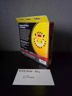 2026 Pokemon Day 30th Anniversary Collection Box New Factory Sealed - Image 3
