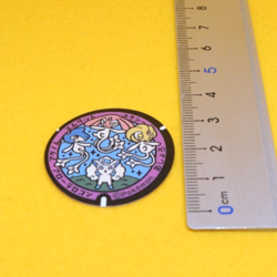 Uxie Mesprit Azelf Alolan Pokemon Manhole Type Sticker Nintendo Japanese F/S - Image 2