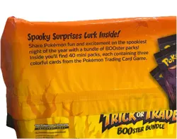 Pokemon Trick or Trade 2022 Booster Bundle 40 Pack Gengar Pikachu Halloween TCG - Image 5