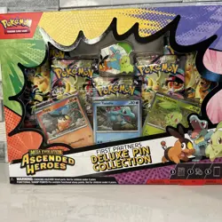Pokemon Ascended Heroes Deluxe Pin Collection Box - Image 1