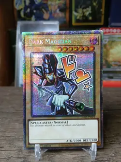 Dark Magician 1st Edition Starlight Rare RA05-EN083 Yu-Gi-Oh! - Image 1