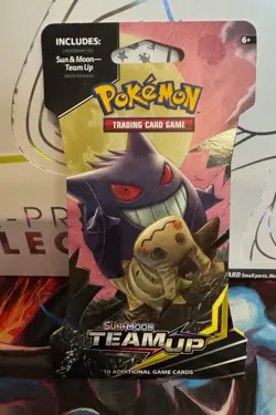 Pokemon TCG Team Up Sleeved Booster Pack Gengar & Mimikyu New & Factory Sealed - Image 1