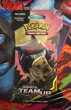 Pokemon TCG Team Up Sleeved Booster Pack Gengar & Mimikyu New & Factory Sealed - Image 3