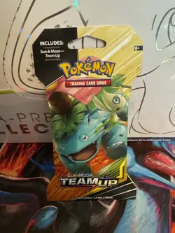 Pokemon TCG Team Up Sleeved Booster Pack Venusaur & Celebi New & Factory Sealed - Image 1