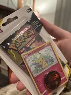 Pokemon TCG Sun and Moon Team Up Mimikyu Promo Blister Pack Booster SM163 Sealed - Image 3