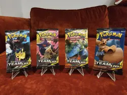 Team Up Booster Pack Art Set 4 Pack | Sealed | NM | Pokemon - Image 1