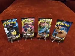 Team Up Booster Pack Art Set 4 Pack | Sealed | NM | Pokemon - Image 2
