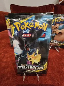 Team Up Booster Pack Art Set 4 Pack | Sealed | NM | Pokemon - Image 3