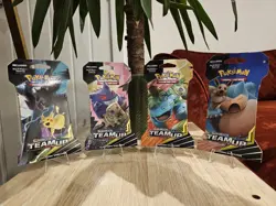 Team Up Sleeved Booster Art Set 4 Pack | Sealed | NM | Pokemon - Image 1