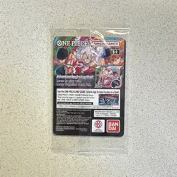Bandai Namco Monkey D. Luffy Full Art Holo US Voyage One Piece CCG Card - Image 2