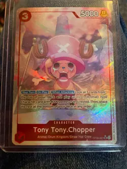 Tony Tony.Chopper OP08-007 Parallel Two Legends One Piece TCG Eng NM - Image 1