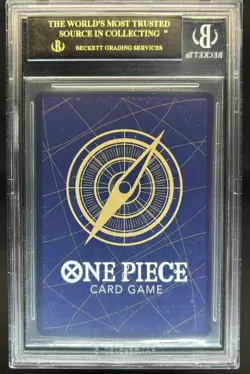 2024 One Piece 500 Years Portgas.D.Ace Alternate Art OP07-119 BGS 10 BLACK LABEL - Image 2