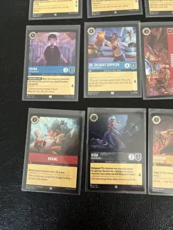 Lorcana 596 Cards (565 C/UC, 8 Rare, 5 Super Rare, 19 Foils) - Chapters 1-6 - Image 4