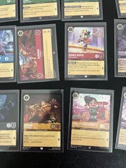 Lorcana 596 Cards (565 C/UC, 8 Rare, 5 Super Rare, 19 Foils) - Chapters 1-6 - Image 5