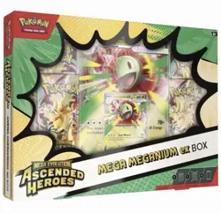 Pokemon TCG: Mega Evolution Ascended Heroes - Mega Meganium Ex Box - Image 1